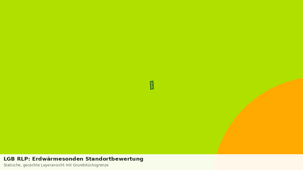 Statische Kartenansicht: LGB RLP: Erdwärmesonden Standortbewertung