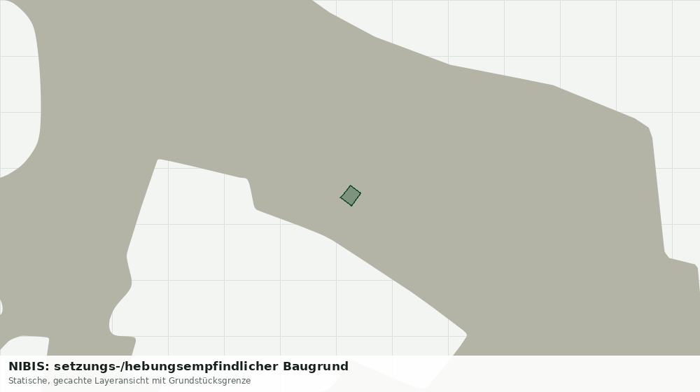Statische Kartenansicht: NIBIS: setzungs-/hebungsempfindlicher Baugrund