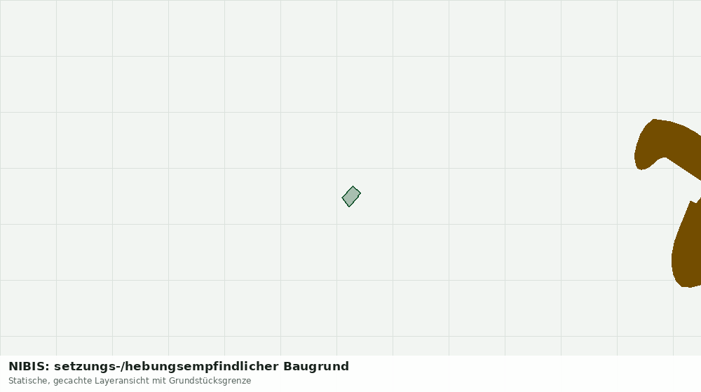 Statische Kartenansicht: NIBIS: setzungs-/hebungsempfindlicher Baugrund