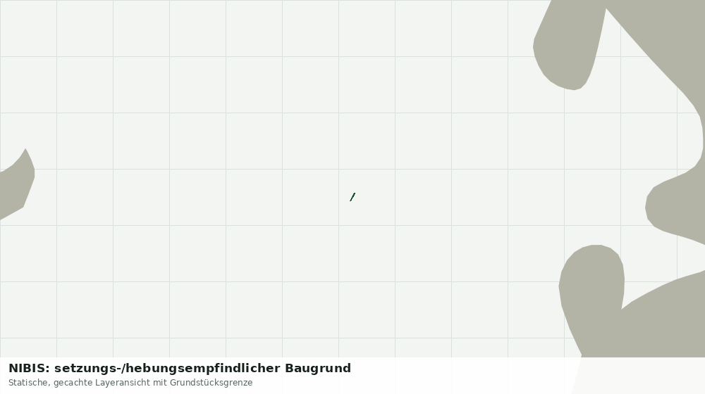 Statische Kartenansicht: NIBIS: setzungs-/hebungsempfindlicher Baugrund