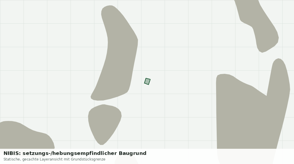 Statische Kartenansicht: NIBIS: setzungs-/hebungsempfindlicher Baugrund