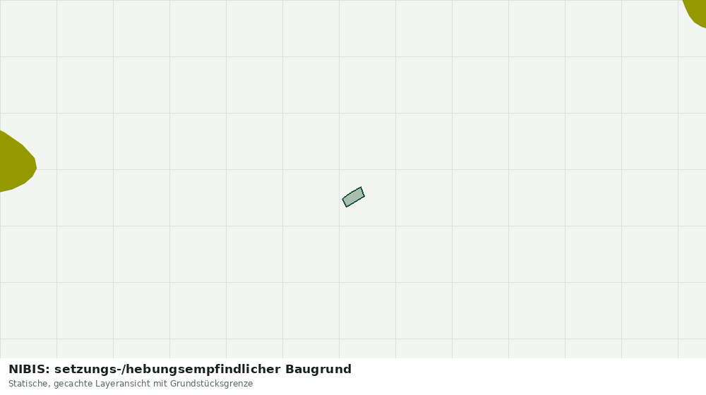 Statische Kartenansicht: NIBIS: setzungs-/hebungsempfindlicher Baugrund