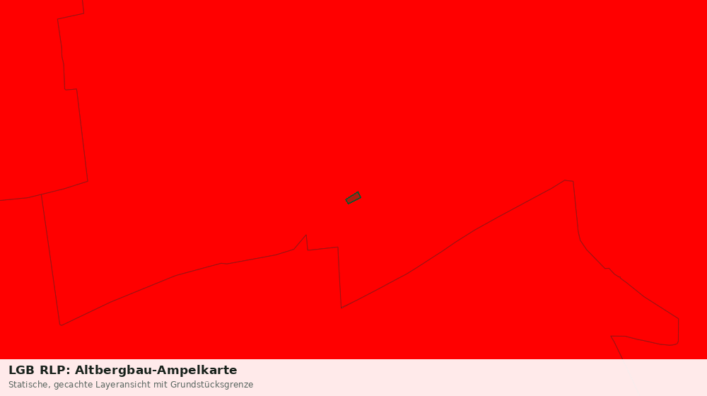 Statische Kartenansicht: LGB RLP: Altbergbau-Ampelkarte