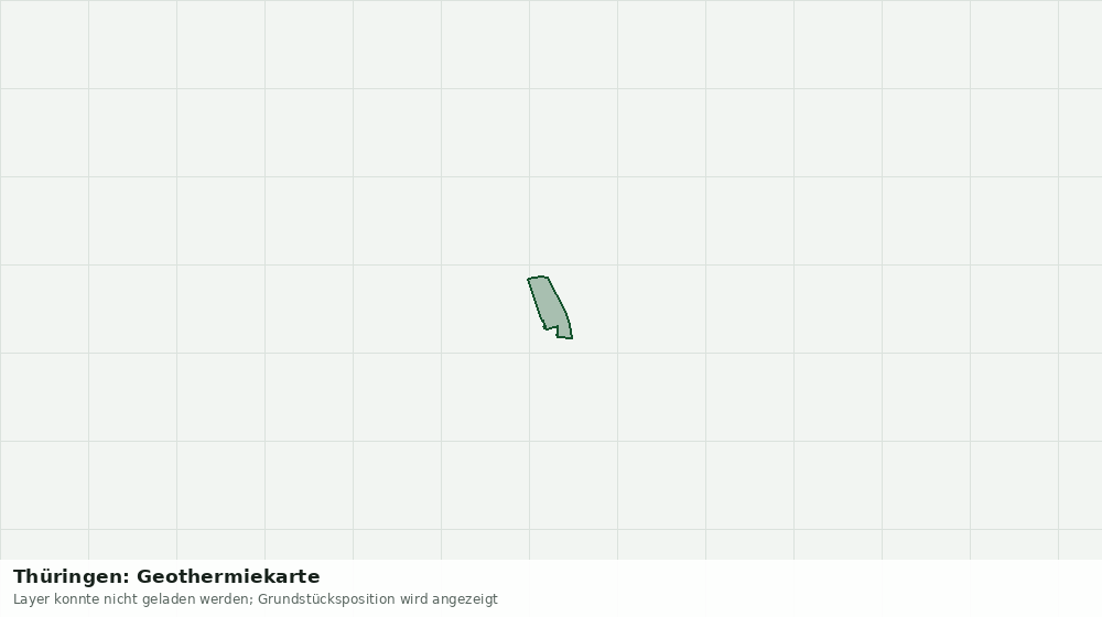 Statische Kartenansicht: Thüringen: Geothermiekarte