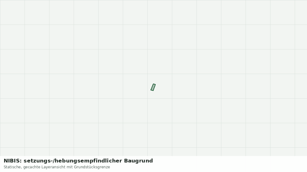 Statische Kartenansicht: NIBIS: setzungs-/hebungsempfindlicher Baugrund
