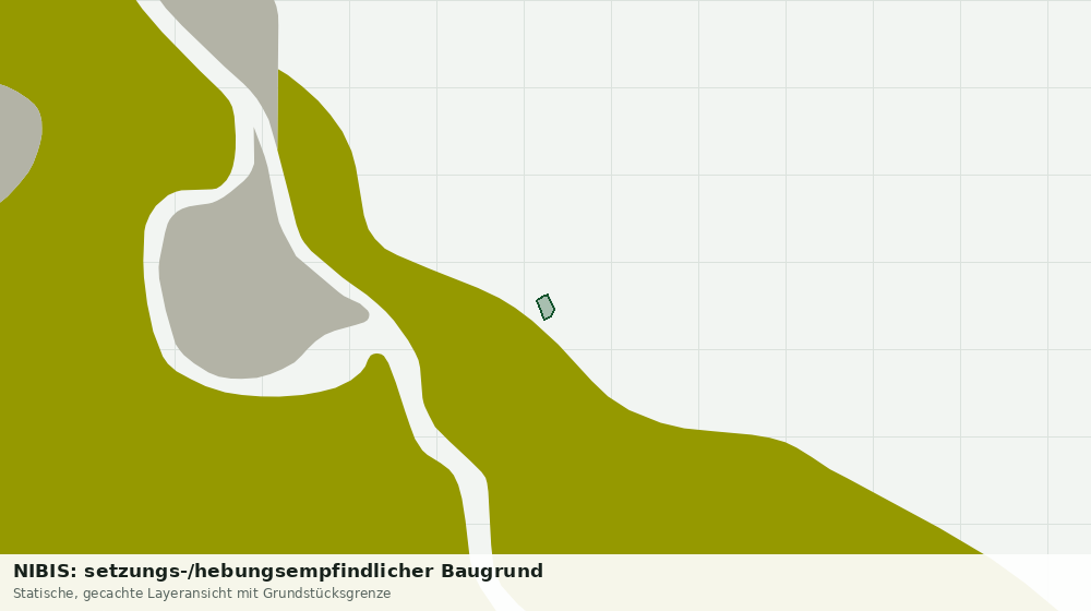 Statische Kartenansicht: NIBIS: setzungs-/hebungsempfindlicher Baugrund