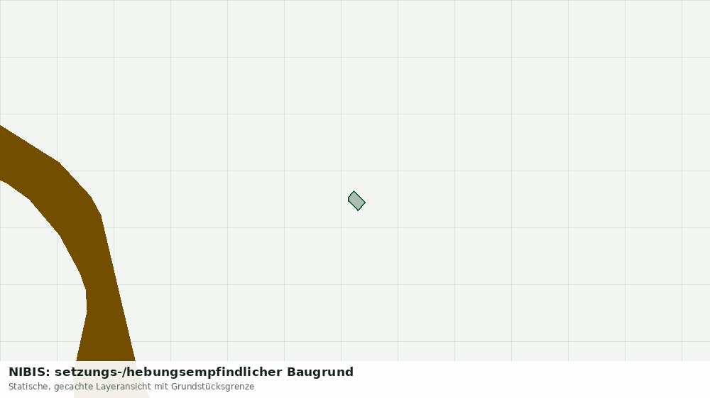 Statische Kartenansicht: NIBIS: setzungs-/hebungsempfindlicher Baugrund
