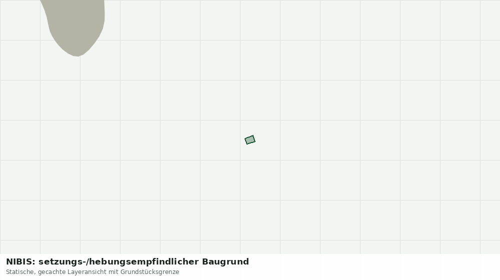Statische Kartenansicht: NIBIS: setzungs-/hebungsempfindlicher Baugrund