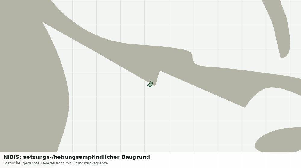 Statische Kartenansicht: NIBIS: setzungs-/hebungsempfindlicher Baugrund