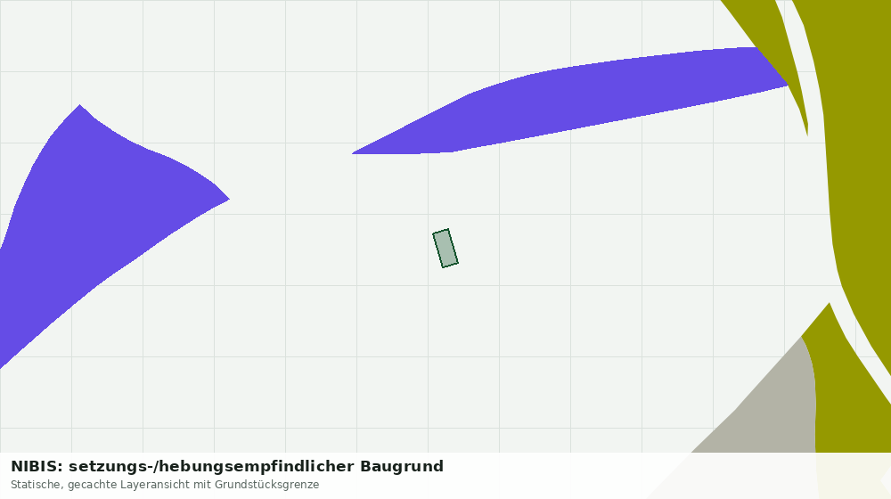 Statische Kartenansicht: NIBIS: setzungs-/hebungsempfindlicher Baugrund