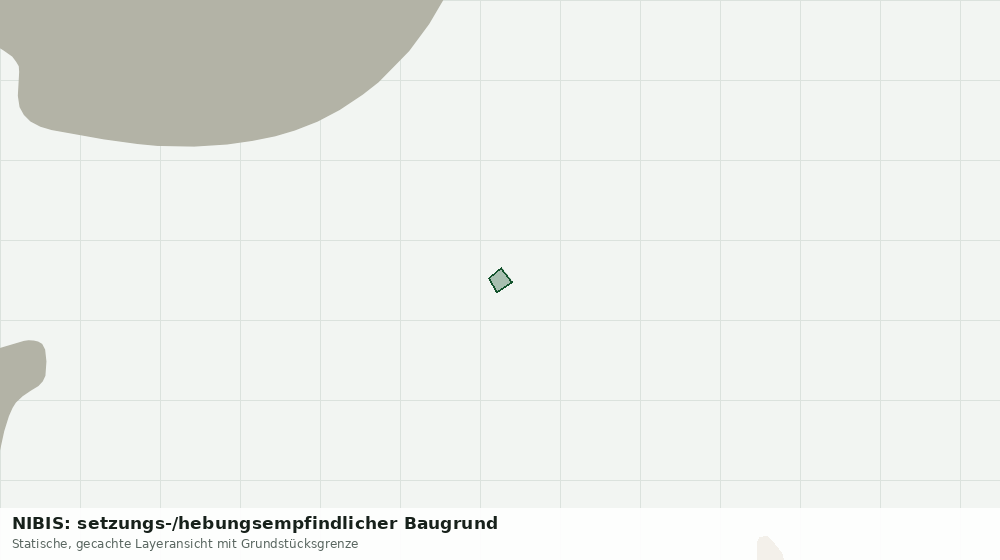 Statische Kartenansicht: NIBIS: setzungs-/hebungsempfindlicher Baugrund