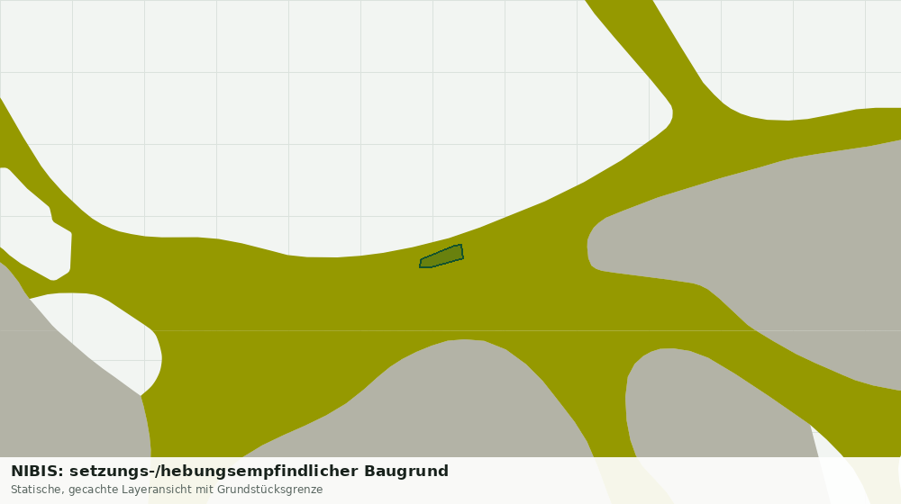 Statische Kartenansicht: NIBIS: setzungs-/hebungsempfindlicher Baugrund
