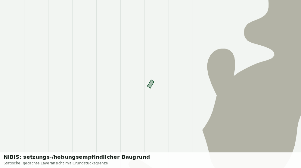 Statische Kartenansicht: NIBIS: setzungs-/hebungsempfindlicher Baugrund