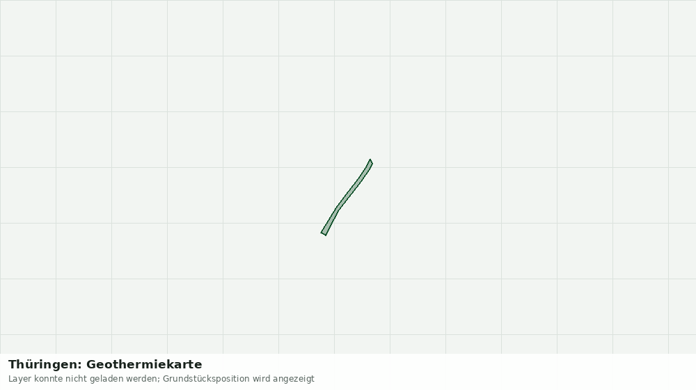 Statische Kartenansicht: Thüringen: Geothermiekarte