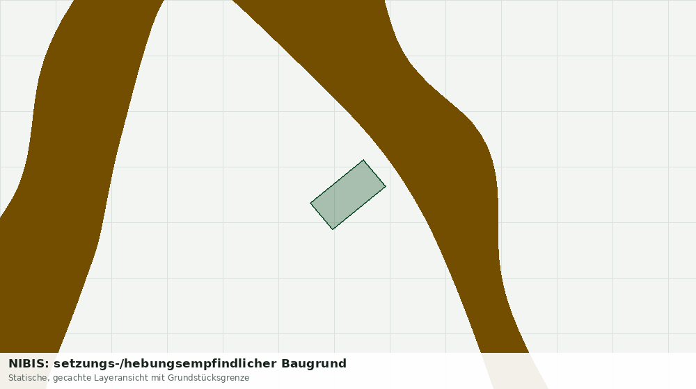 Statische Kartenansicht: NIBIS: setzungs-/hebungsempfindlicher Baugrund