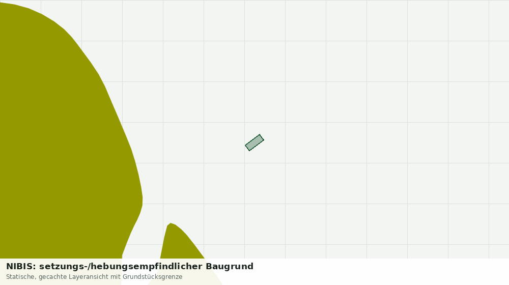 Statische Kartenansicht: NIBIS: setzungs-/hebungsempfindlicher Baugrund