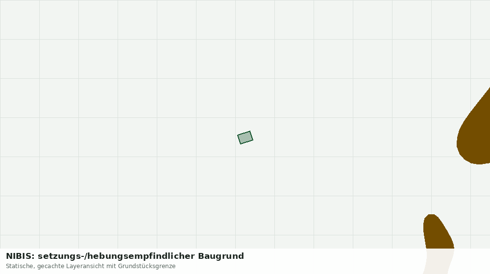 Statische Kartenansicht: NIBIS: setzungs-/hebungsempfindlicher Baugrund