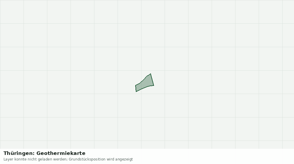 Statische Kartenansicht: Thüringen: Geothermiekarte