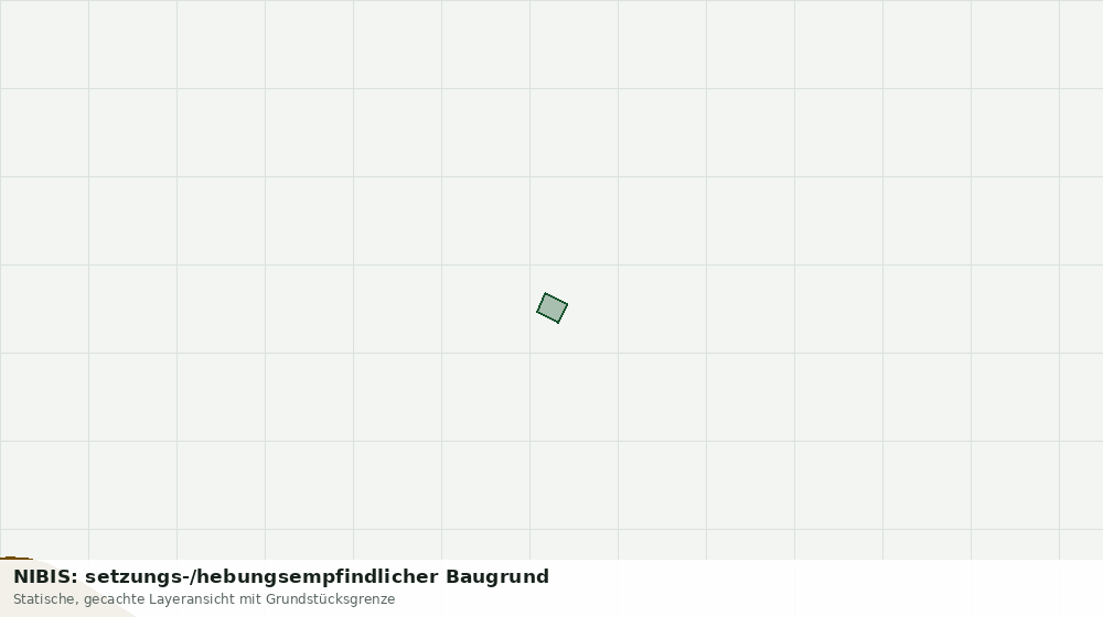 Statische Kartenansicht: NIBIS: setzungs-/hebungsempfindlicher Baugrund