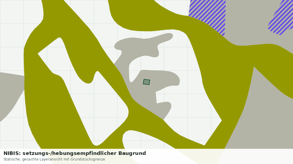 Statische Kartenansicht: NIBIS: setzungs-/hebungsempfindlicher Baugrund