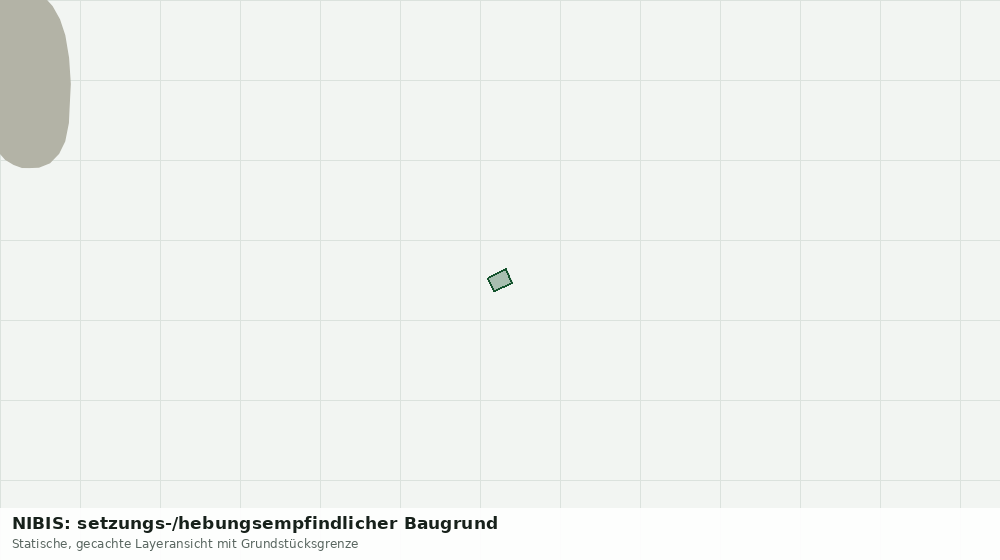 Statische Kartenansicht: NIBIS: setzungs-/hebungsempfindlicher Baugrund
