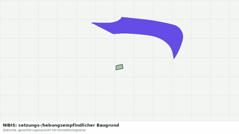 Statische Kartenansicht: NIBIS: setzungs-/hebungsempfindlicher Baugrund