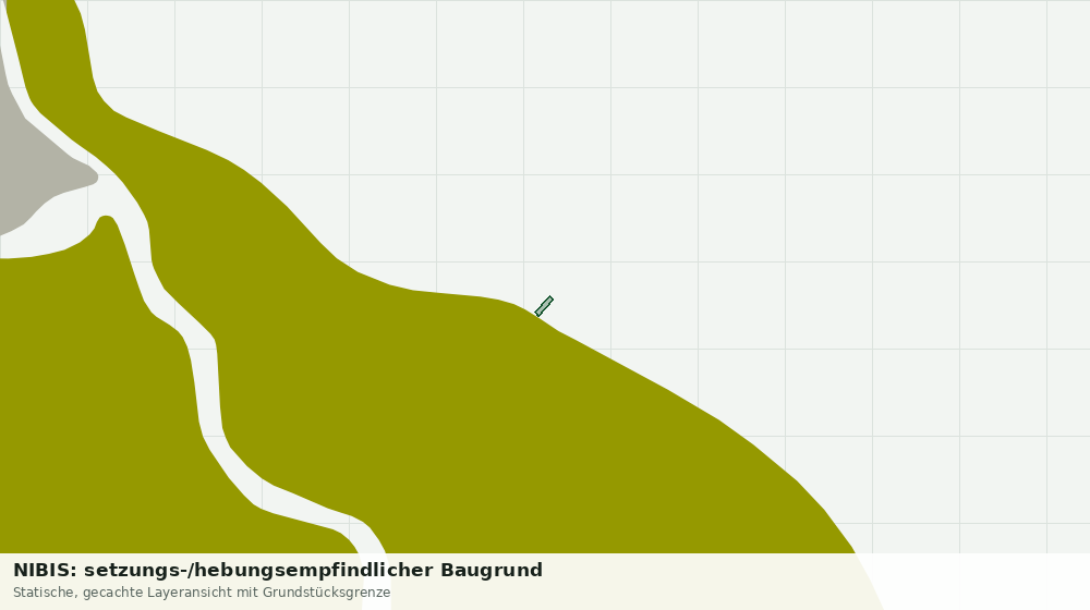 Statische Kartenansicht: NIBIS: setzungs-/hebungsempfindlicher Baugrund