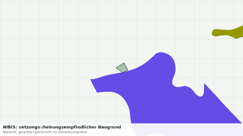 Statische Kartenansicht: NIBIS: setzungs-/hebungsempfindlicher Baugrund