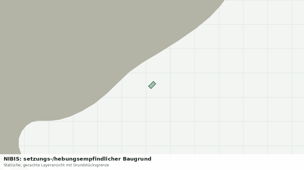 Statische Kartenansicht: NIBIS: setzungs-/hebungsempfindlicher Baugrund