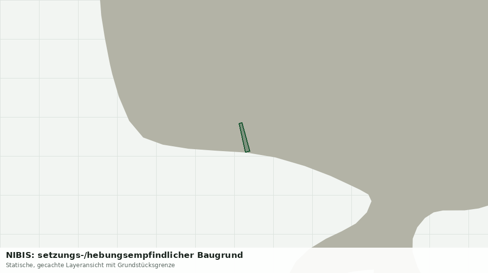 Statische Kartenansicht: NIBIS: setzungs-/hebungsempfindlicher Baugrund