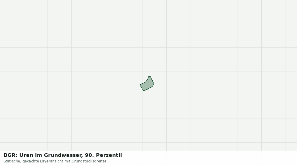 Statische Kartenansicht: BGR: Uran im Grundwasser, 90. Perzentil