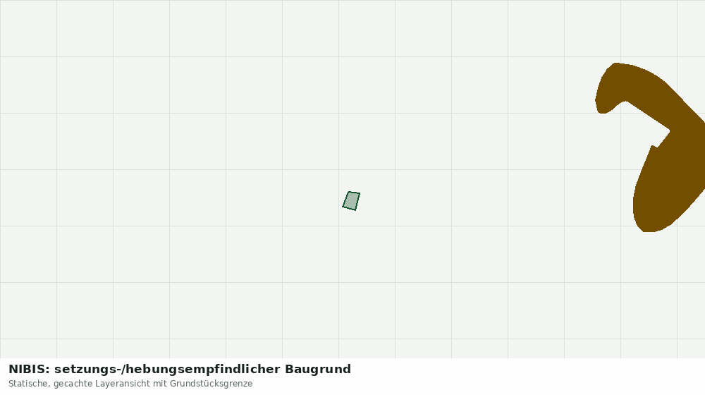 Statische Kartenansicht: NIBIS: setzungs-/hebungsempfindlicher Baugrund