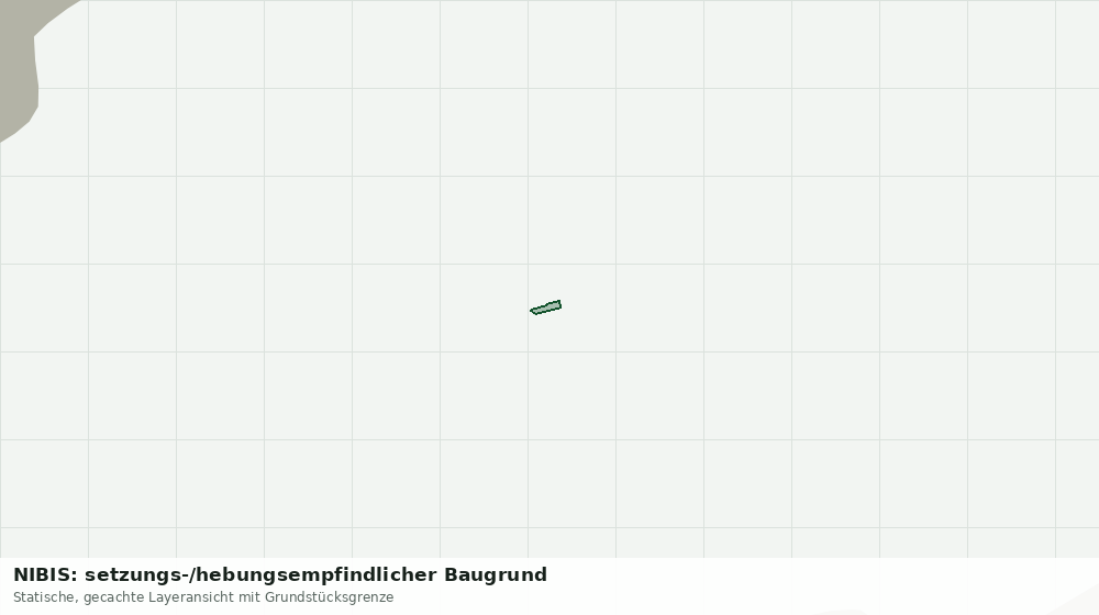 Statische Kartenansicht: NIBIS: setzungs-/hebungsempfindlicher Baugrund