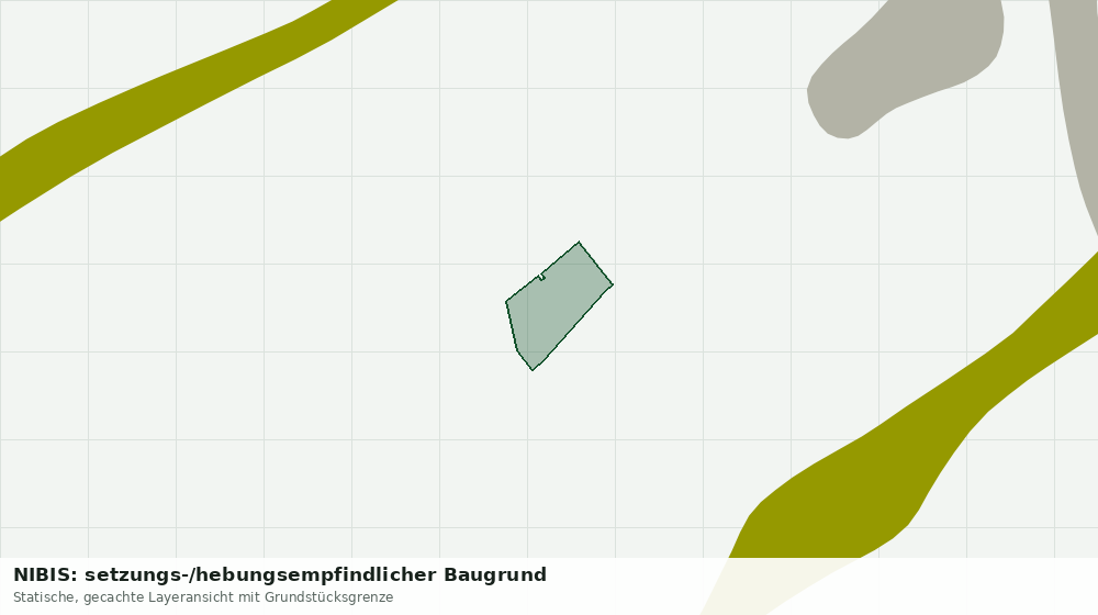 Statische Kartenansicht: NIBIS: setzungs-/hebungsempfindlicher Baugrund