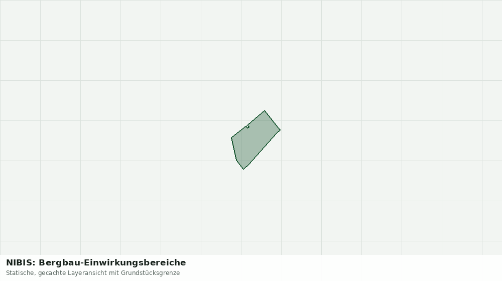 Statische Kartenansicht: NIBIS: Bergbau-Einwirkungsbereiche