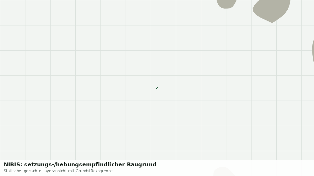 Statische Kartenansicht: NIBIS: setzungs-/hebungsempfindlicher Baugrund