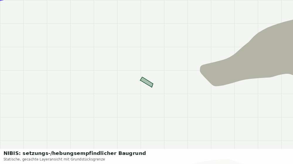 Statische Kartenansicht: NIBIS: setzungs-/hebungsempfindlicher Baugrund