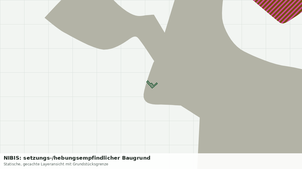 Statische Kartenansicht: NIBIS: setzungs-/hebungsempfindlicher Baugrund