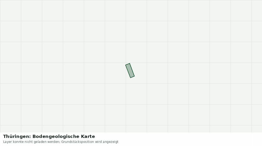 Statische Kartenansicht: Thüringen: Bodengeologische Karte