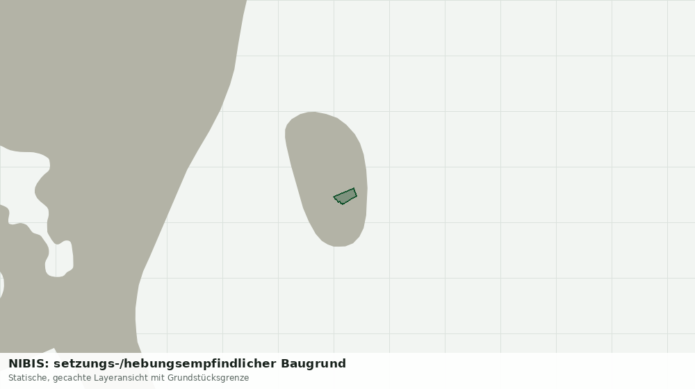 Statische Kartenansicht: NIBIS: setzungs-/hebungsempfindlicher Baugrund