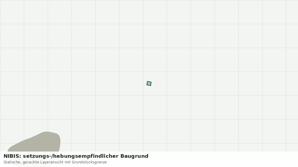Statische Kartenansicht: NIBIS: setzungs-/hebungsempfindlicher Baugrund
