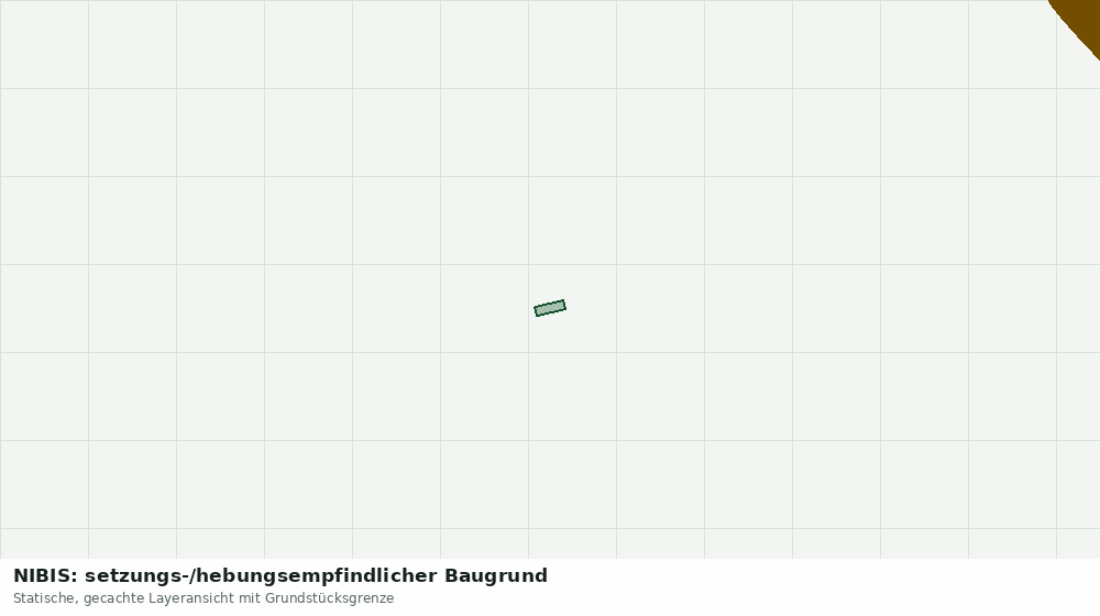 Statische Kartenansicht: NIBIS: setzungs-/hebungsempfindlicher Baugrund