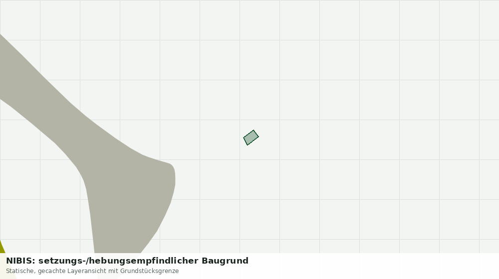 Statische Kartenansicht: NIBIS: setzungs-/hebungsempfindlicher Baugrund
