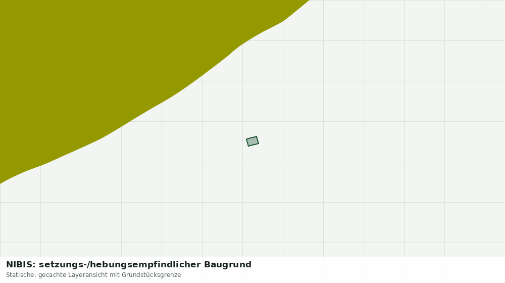 Statische Kartenansicht: NIBIS: setzungs-/hebungsempfindlicher Baugrund