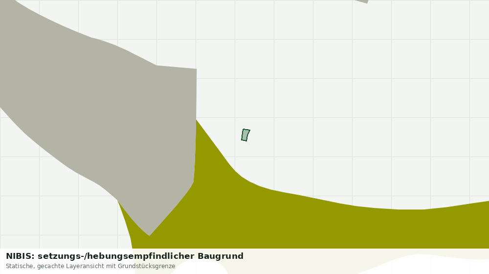 Statische Kartenansicht: NIBIS: setzungs-/hebungsempfindlicher Baugrund