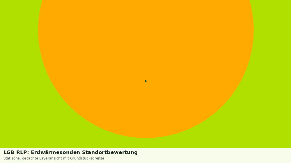 Statische Kartenansicht: LGB RLP: Erdwärmesonden Standortbewertung