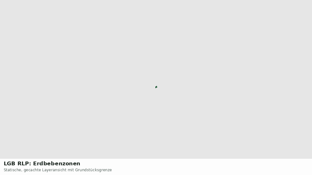 Statische Kartenansicht: LGB RLP: Erdbebenzonen