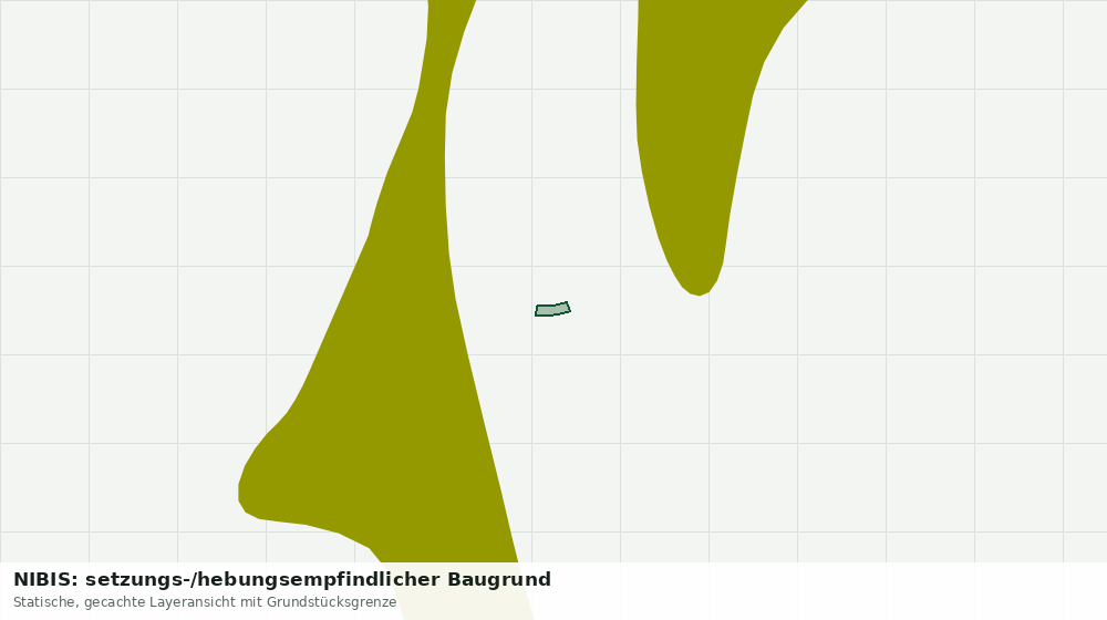 Statische Kartenansicht: NIBIS: setzungs-/hebungsempfindlicher Baugrund