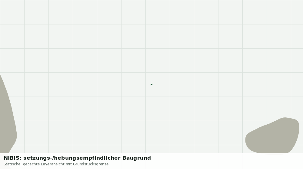 Statische Kartenansicht: NIBIS: setzungs-/hebungsempfindlicher Baugrund
