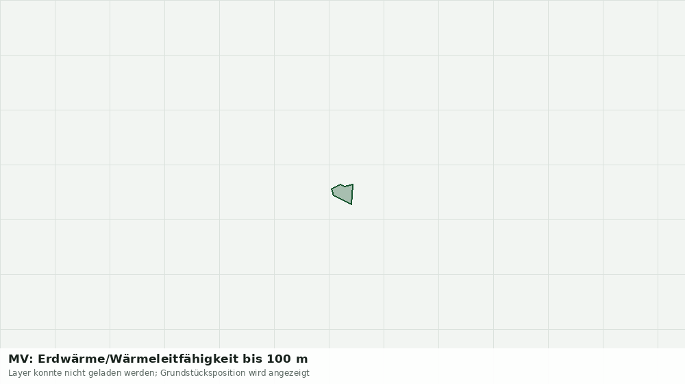 Statische Kartenansicht: MV: Erdwärme/Wärmeleitfähigkeit bis 100 m